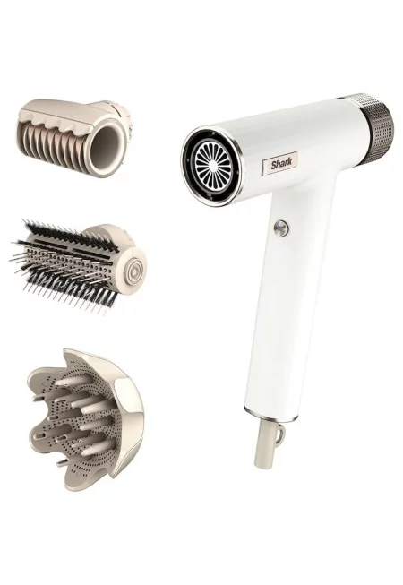 Сешоар  Speedstyle  - 220-240V - 1700W - 3 степени на температурата - Дифузер - Бял