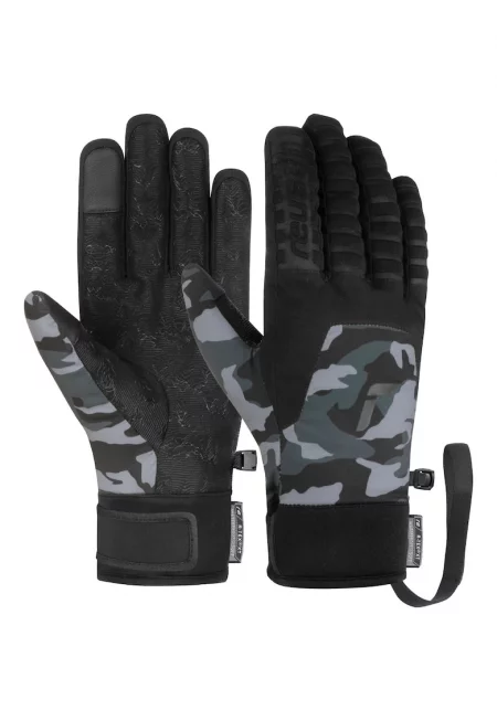 Ски ръкавици Freeride  Raptor R-TEX XT TOUCH-TEC - Черен/Камуфлаж