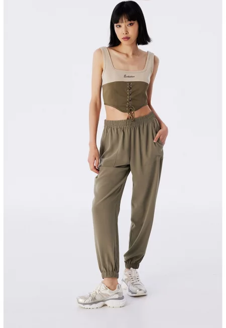 Скосен панталон