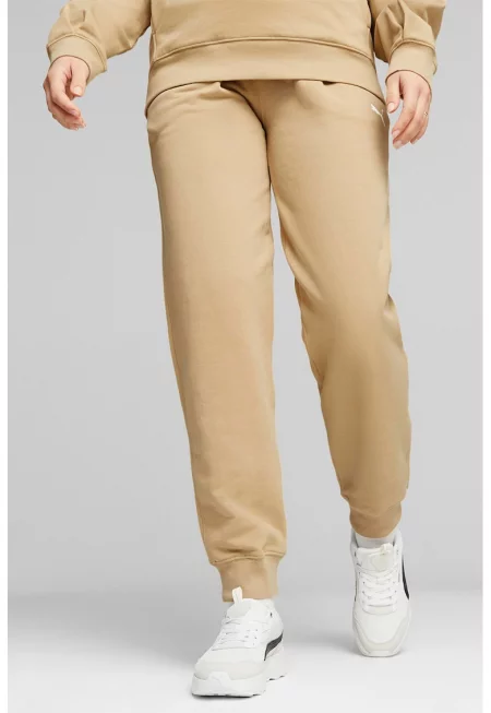 Спортен панталон с висока талия и скосени джобове