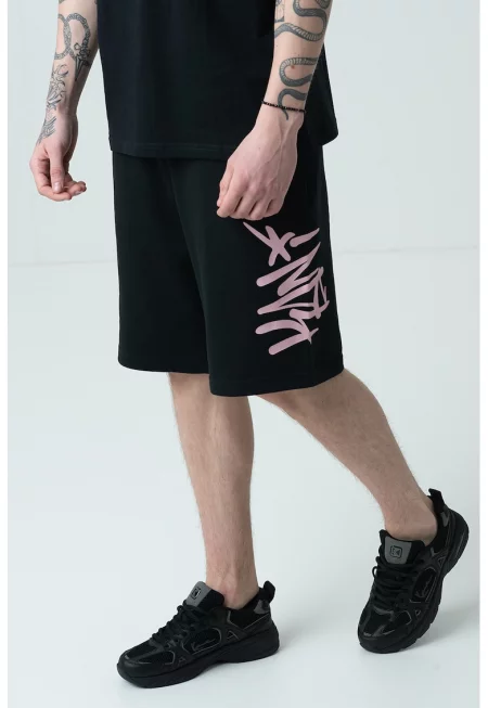 Спортни бермуди с лого