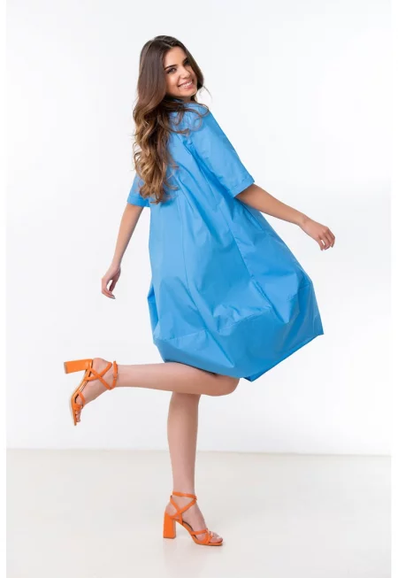 Свободна рокля-риза Roxena - Син