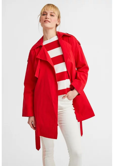 Тренч с колан