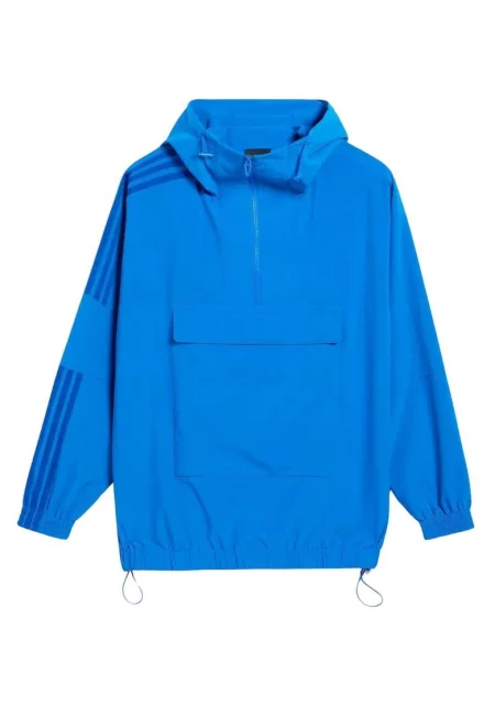 Унисекс яке  x Ivy Park - синьо - размер S - оувърсайз дизайн - с качулка - 73x65x56см
