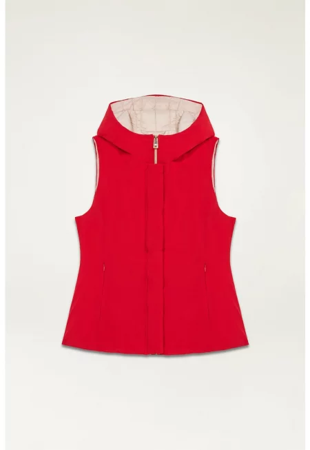 Ватиран елек с качулка