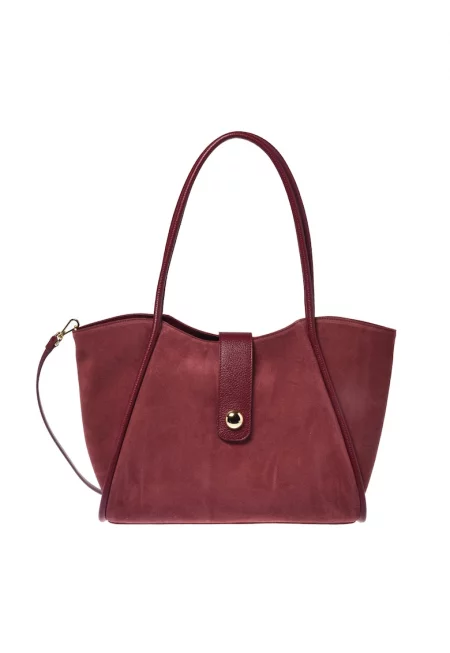 Велурена чанта тоут