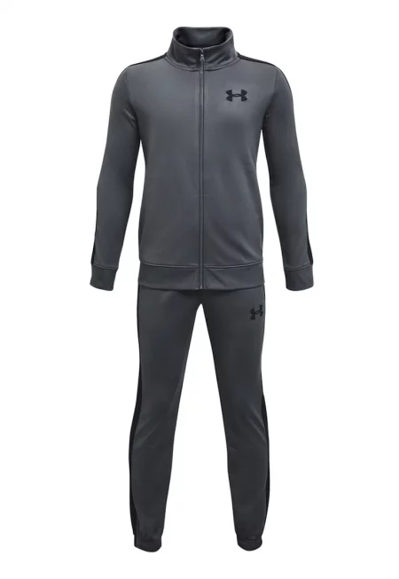 Анцуг с цип и лого - за фитнес Knit - 32878