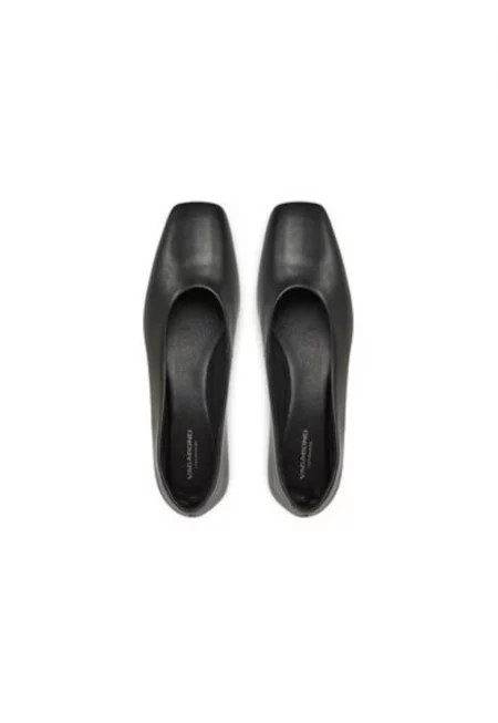 Балерини  5907-101-20 - Естествена кожа - Черни