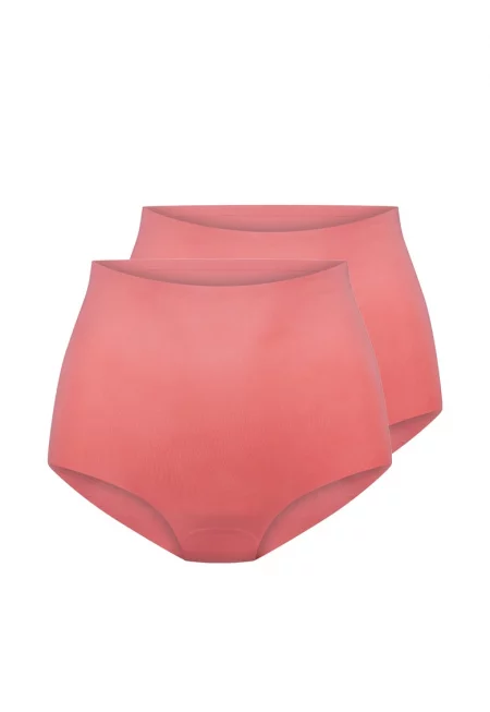 Безшевни бикини с висока талия - 2 чифта