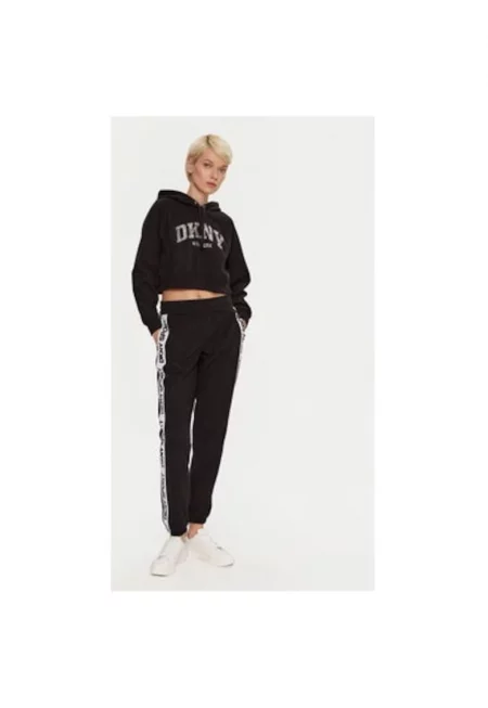 Дамска блуза -  304197642 - Памук/Полиестер - Черна