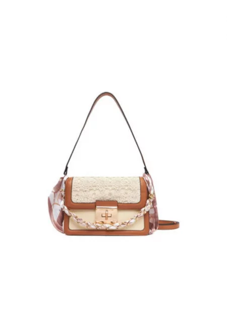 Дамска чанта  14029013 THIRECIEN - Екокожа - Бежов