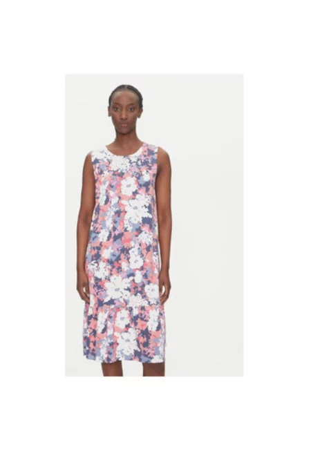 Дамска рокля  13002036 - Памук/Модал - Многоцветна