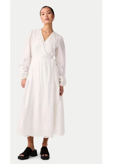 Дамска рокля -  303481544 - Бяла - Памук - Бял