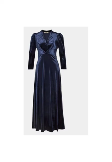 Дамска рокля - Ринасименто - 303888978 - Полиестер - Син