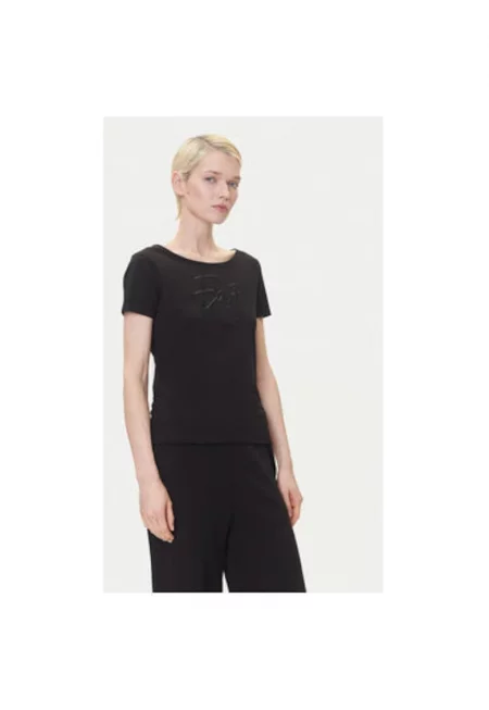 Дамска тениска  Emporio Armani - 7W000184 AF10373 - Памук - Черен - Черен