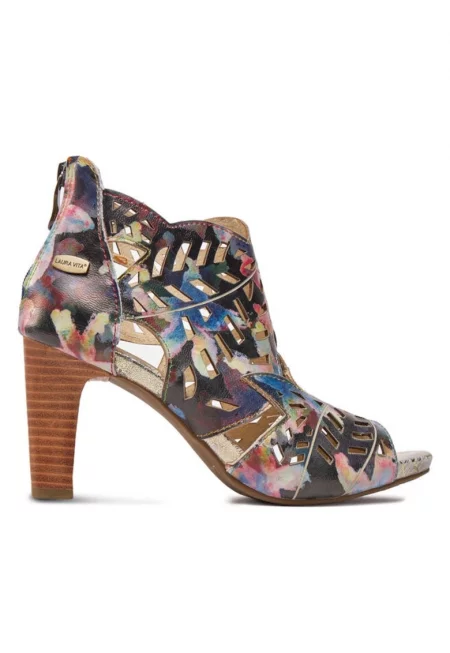 Дамски боти до глезена  303963248 - Естествена кожа - Многоцветни - Многоцветен