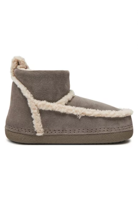 Дамски ботуши  304362606 - Естествена кожа - Сив - Сив