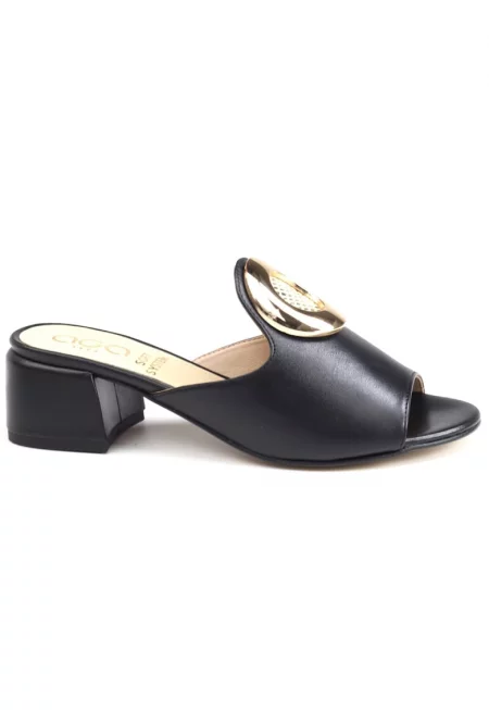 Дамски чехли PFA 1370.39.2250 - Черен