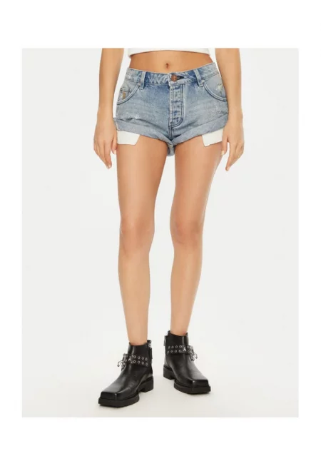 Дамски дънки -  304604584 - Памук - Син - Син