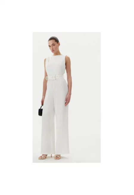 Дамски гащеризон  CFC0123796003 - Полиестер - Екрю - Екрю