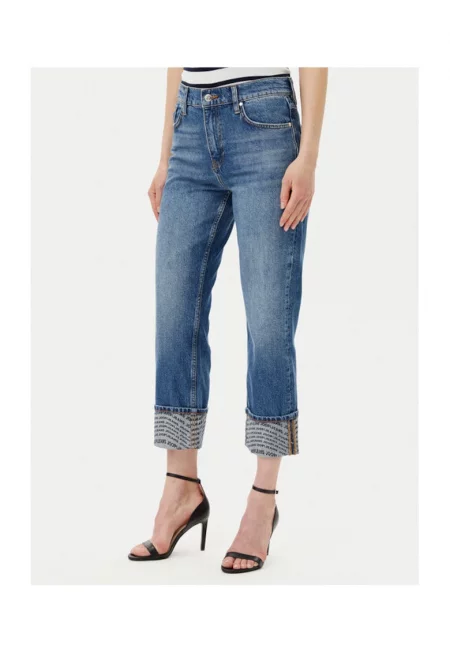 Дамски панталон Joop Jeans - 10019647 30046438 - памук - син - Син