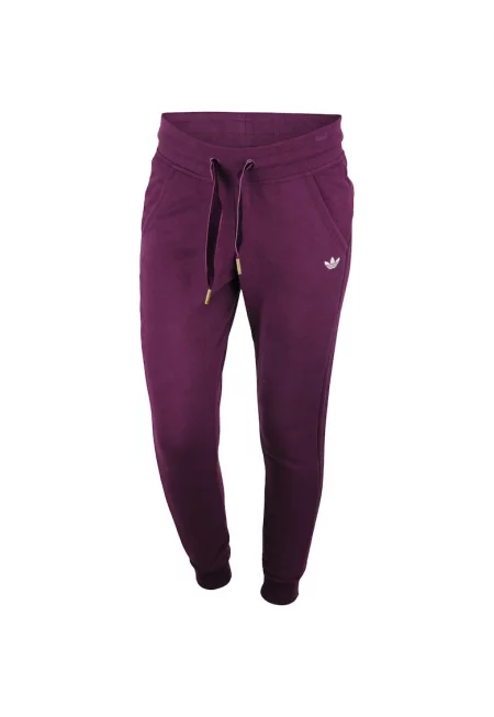 Дамски панталон  Originals Slim TP Cuffed AB2432 - Червен - Лилав