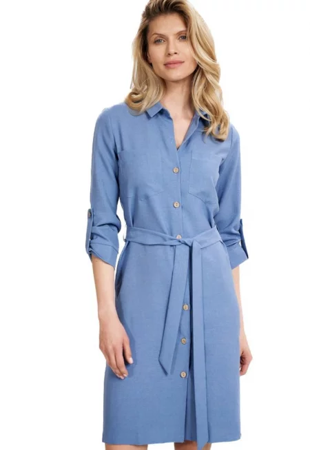 Дамско облекло  Plaid Aramour M701 синьо