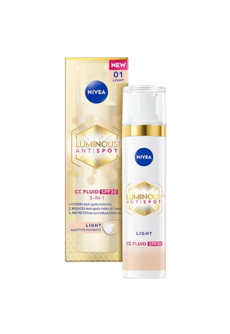 Дневен крем-флуид  Luminous CC 3-in-1 FPS30 - 30 мл