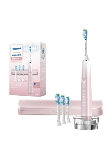 Електрическа звукова четка за зъби  DiamondClean Series 9000 - 4 режима на миене - 3 интензитета - сензор за налягане - сензор BrushSync - свързаност с ...