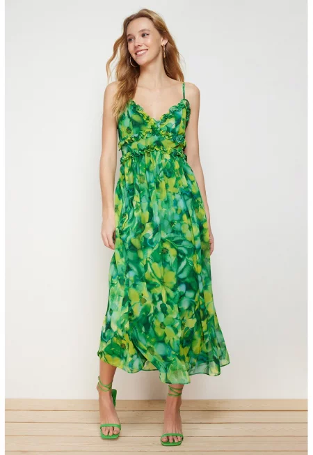 Флорална рокля