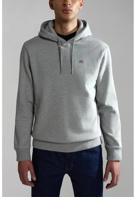 Худи Balis с памук - Сив меланж