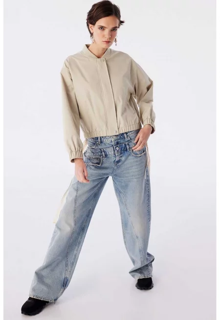 Ipekyol - Яке бомбър с отделящи се панделки