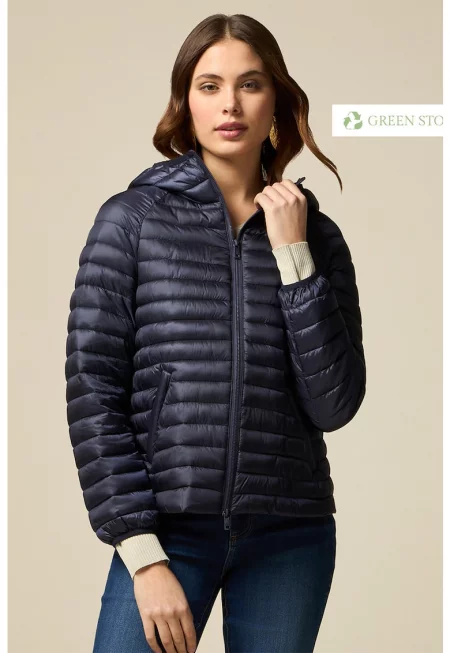 Капитонирано зимно яке с джобове