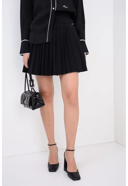 Къса плисирана пола