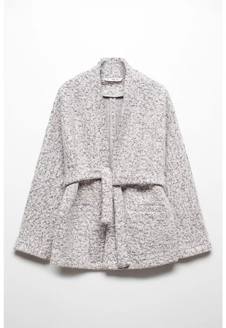 Късо палто Justin с вълна