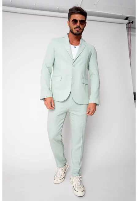 Костюм Ralph с яке и дълъг панталон IN Mint New 16843