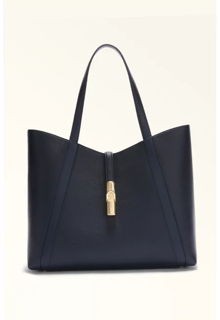 Кожена чанта Tote Goccia