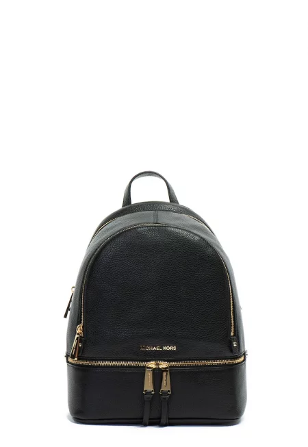 Кожена раница Rhea - Черен