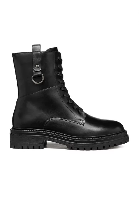 Кожени боти - Черен