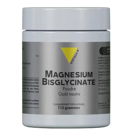 Магнезий (бисглицинат) 113 mg – За нервна система и мускули, прах 113 g