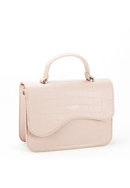 Малка розова чанта с принт на влечуги DJM3121-1 14 12874