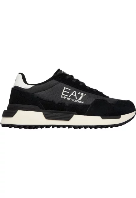 Маратонки  EA7 Vintage Running Nylon 55567 - Бял/Черен
