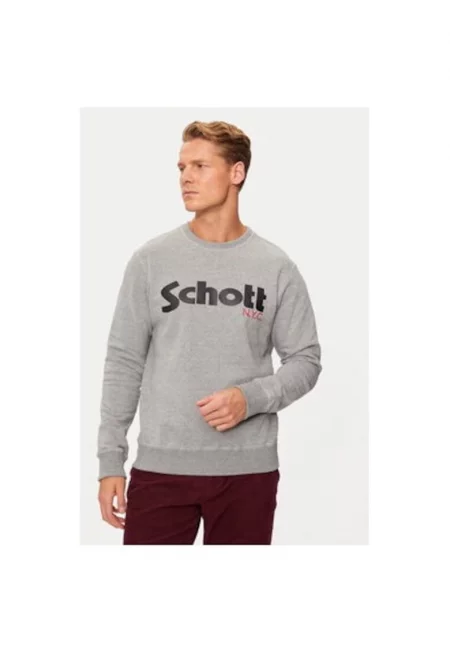 Мъжка блуза -  304869891 - Памук - Сива - Сив