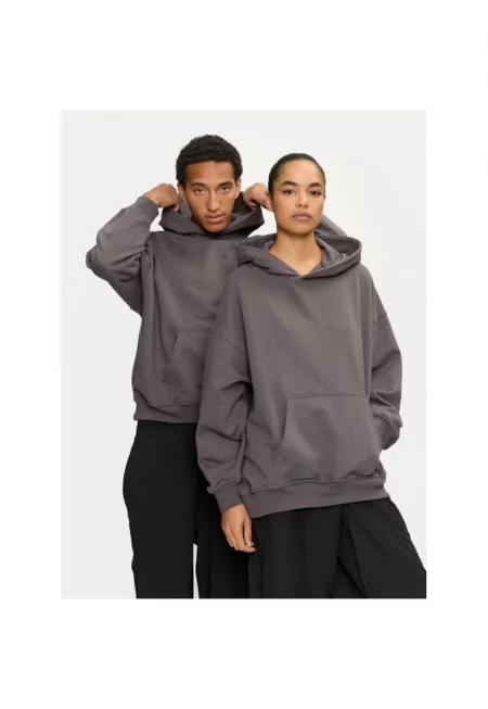 Мъжка спортна тениска - Памук - Сив - Сив