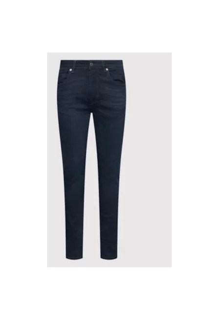 Мъжки дънки -  209729344 - Органичен памук/модал - Сини - Син