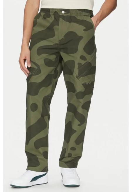 Мъжки панталон -  305365507 - Памук - Многоцветен - Многоцветен