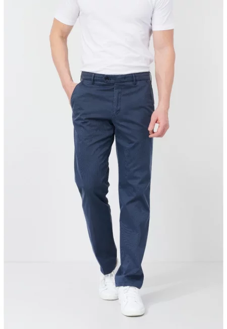 Мъжки панталон  Eton 5513 тъмносин - Син