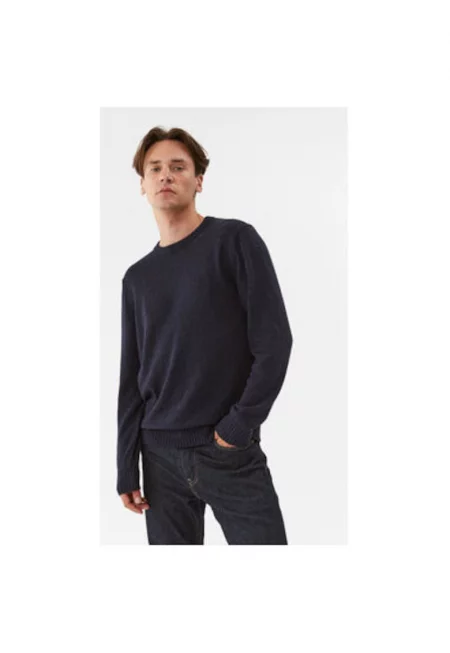 Мъжки пуловер -  3032939324 - Син