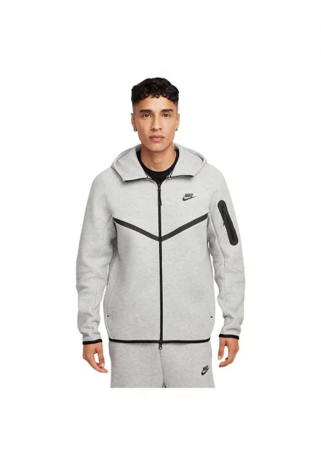 Мъжки спортен суитшърт HV0949 -  Памук/Полиестер - Сив