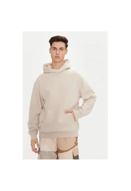 Мъжки суитшърт -  304700002 - Памук/Полиестер - Бежов - Бежов